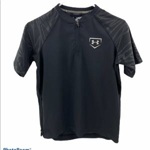 Under Armour Boys Undeniable 1/4 zip Cage Jacket